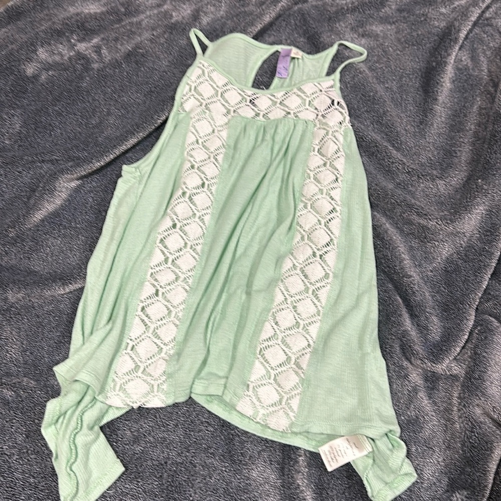 Buckle Ayla Mint Green Tank Top